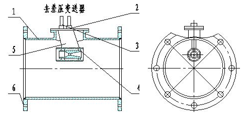 單點多重安裝結構簡圖（當管道尺寸為300～1000mm選用）